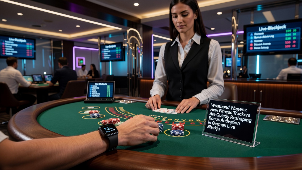 Biometrische Datenverarbeitung während deutscher Live-Blackjack-Sessions mit Wearables